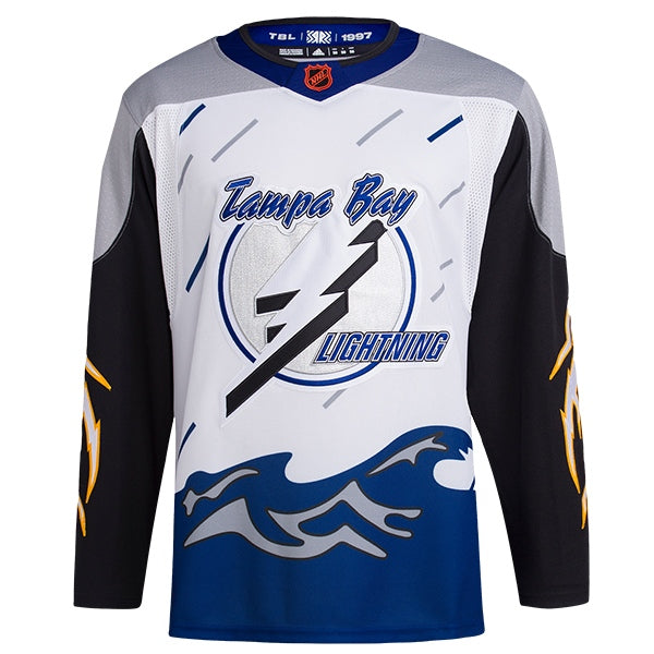 #21 POINT adidas Reverse Retro Lightning Jersey with Authentic Lettering