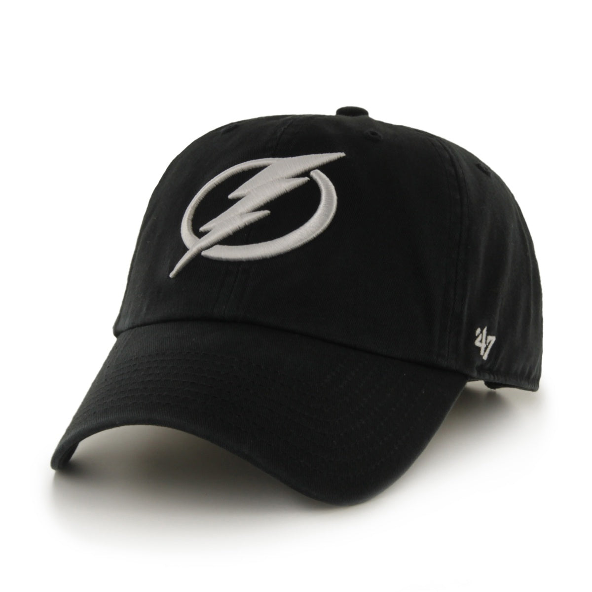 Tampa Bay Lightning '47 Black Adjustable Clean Up Hat