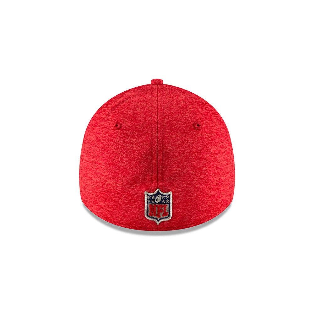 Men's Tampa Bay Buccaneers 2018 New Era Sideline Road 39Thirty Flex Hat