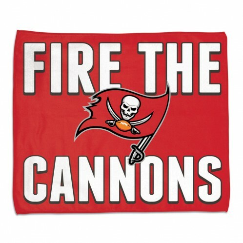 Tampa Bay Buccaneers WinCraft Fire The Cannons Rally Towel