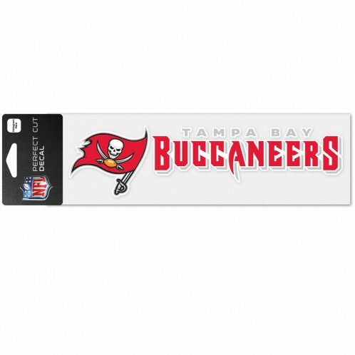 Tampa Bay Buccaneers 8 x 8 Perfect Cut Color Decal