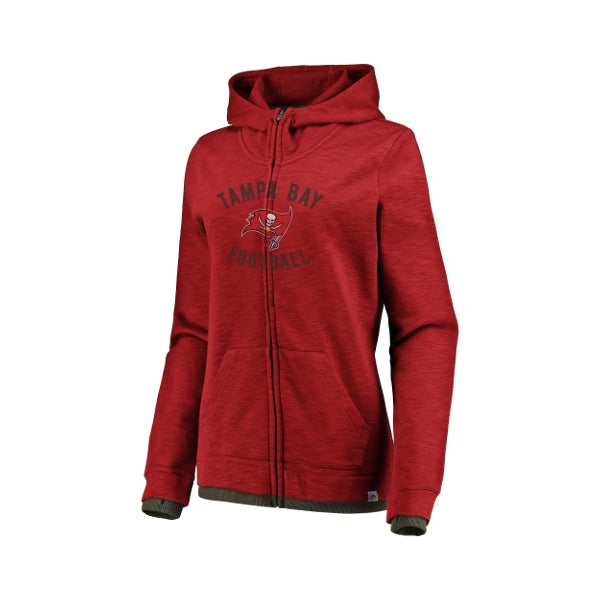 Women's Tampa Bay Buccaneers Hyper Fandom Full Zip Hoodie