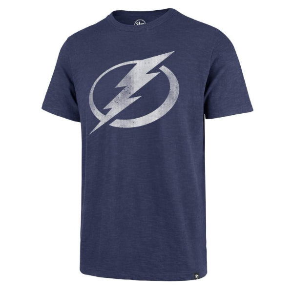 Tampa Bay Lightning '47 Blue Primary Logo Scrum Tee