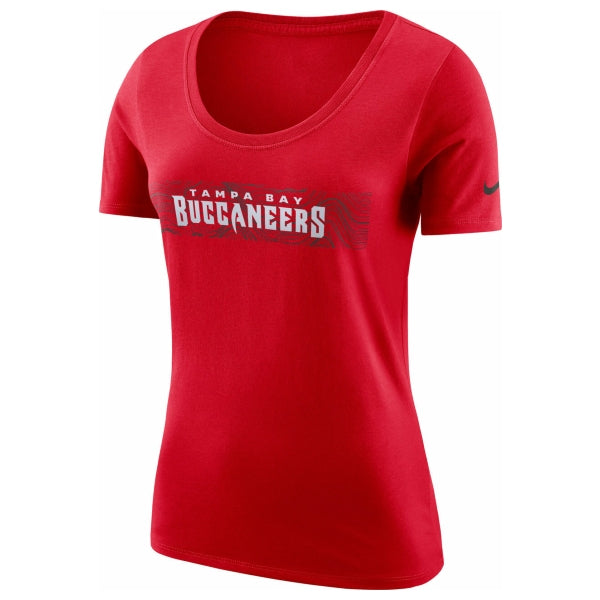 Women's Tampa Bay Buccaneers Nike Scoop Team Logo Tee