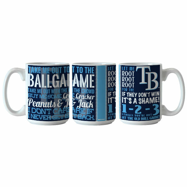 Tampa Bay Rays 15oz Ball Game Mug