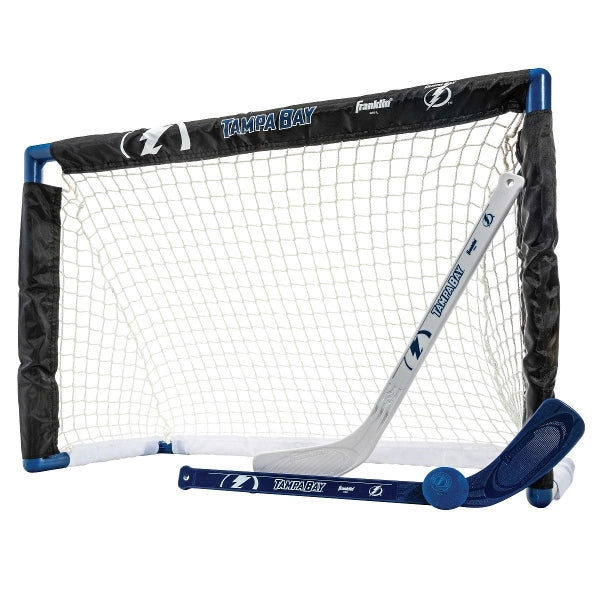 Tampa Bay Lightning Franklin Sports Mini Hockey Goal Set