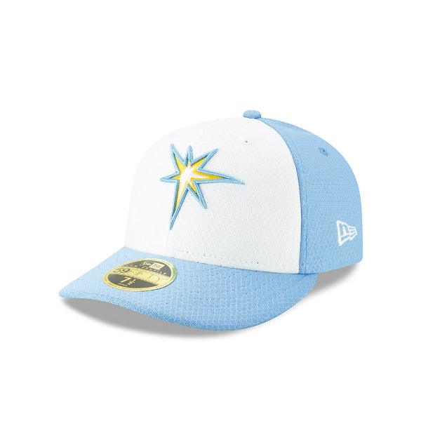 New Era Men's Light Blue Tampa Bay Rays Spring Color Basic 9FIFTY