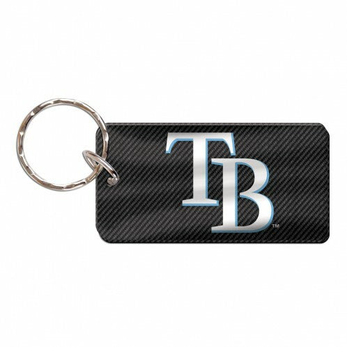 Tampa Bay Rays Black Key Chain