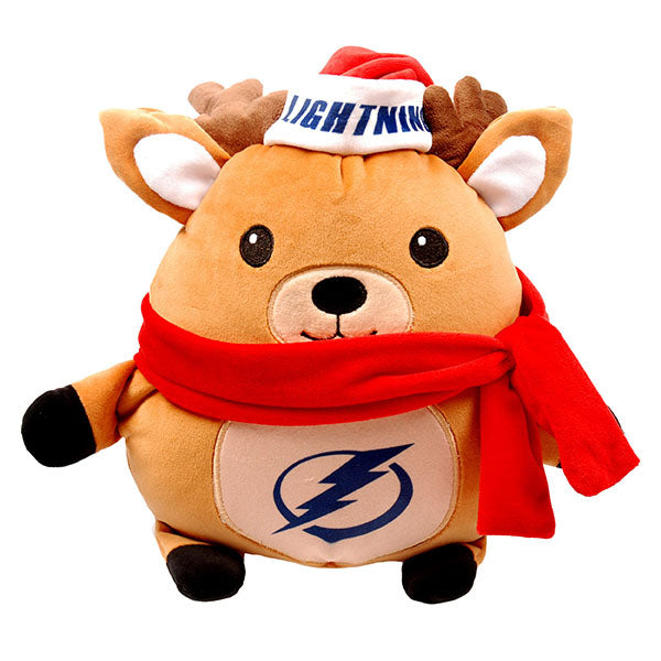 Tampa Bay Lightning 10" Reindeer Smusherz Plush