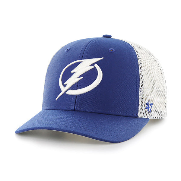 Tampa Bay Lightning '47 Adjustable Royal Mesh Back Trucker Hat
