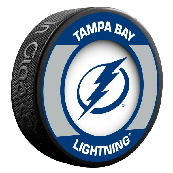 Tampa Bay Lightning Clear Effect Logo Puck