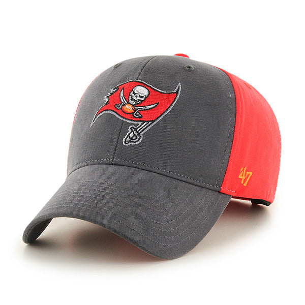 Men's Tampa Bay Buccaneers '47 Adjustable Graphite Two-Tone Fundamental MVP Hat