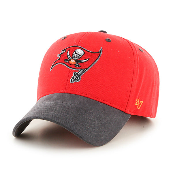 Men's Tampa Bay Buccaneers '47 Adjustable Red Two-Tone Fundamental MVP Hat