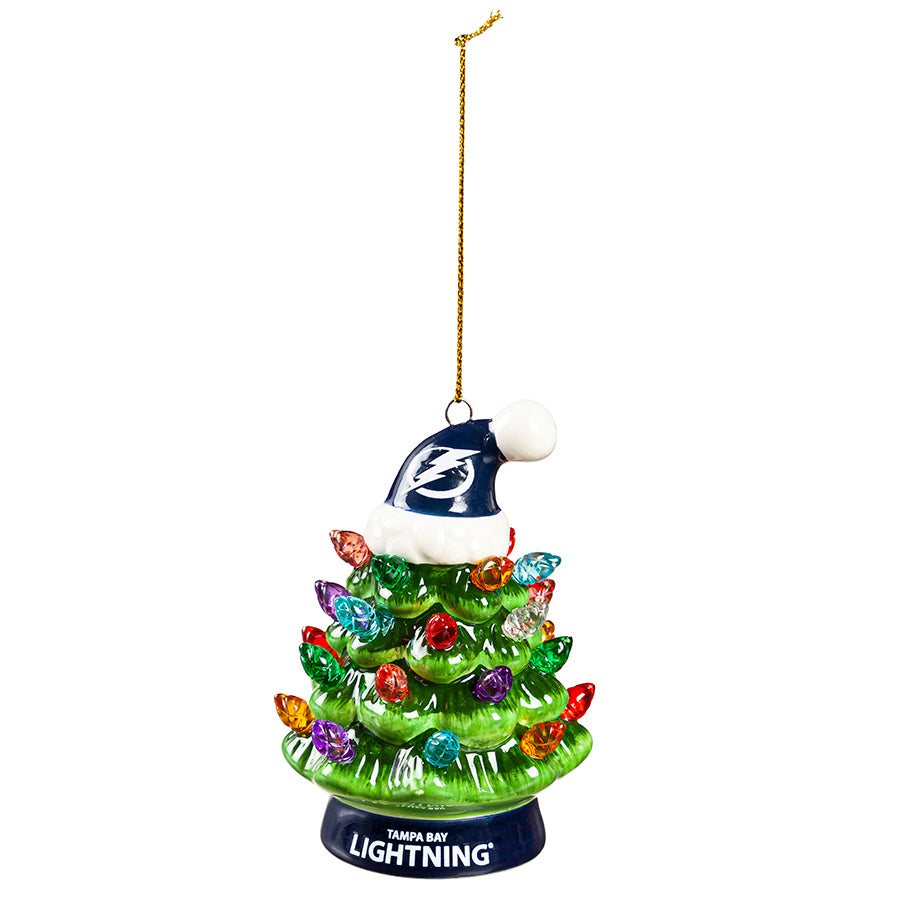 Tampa Bay Lightning Light Up Christmas Tree Ornament