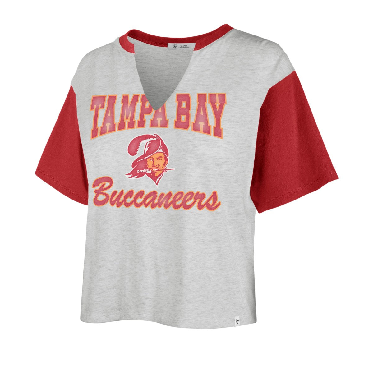 Women's Tampa Bay Buccaneers '47 Sandy Daze Dolly Crop Tee (XL ONLY)