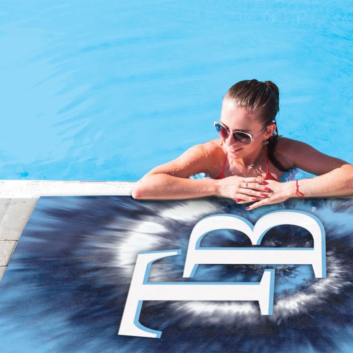 Tampa Bay Rays Tie Dye Beach Towel