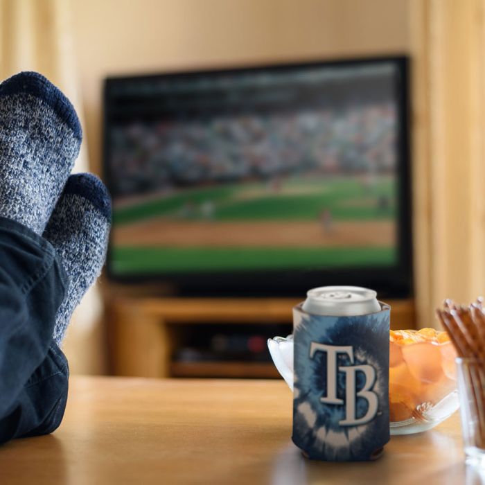 Tampa Bay Rays Tie Dye Can Cooler
