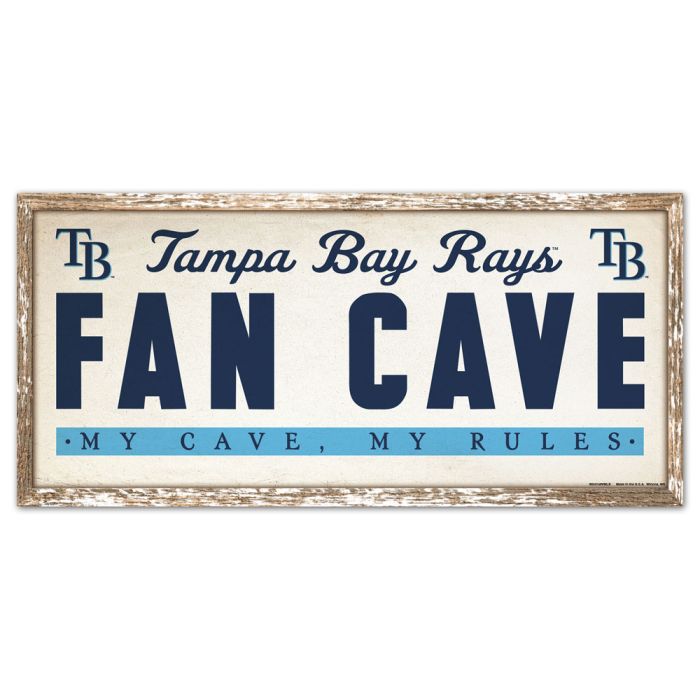 Tampa Bay Rays Wincraft Fan Cave Sign