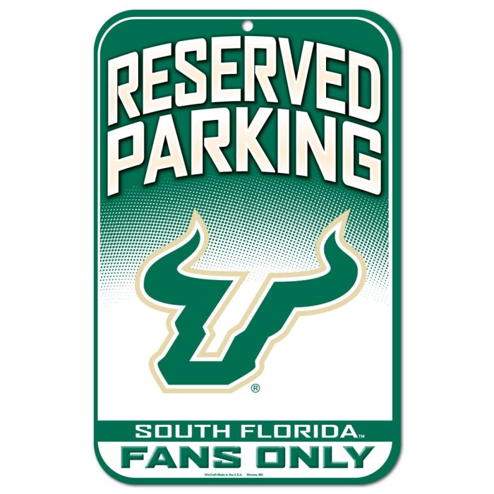 USF BULLS  Reserved Parking Sign