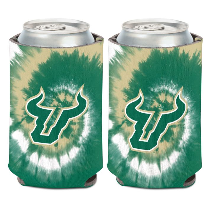 USF BULLS Tie Dye Can Cooler