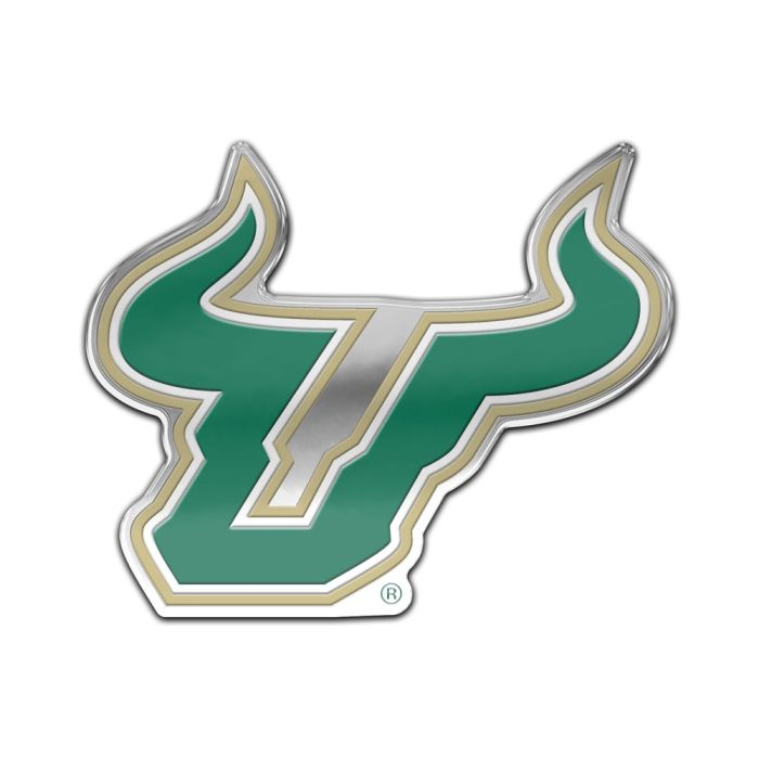 USF BULLS Auto Badge With Color