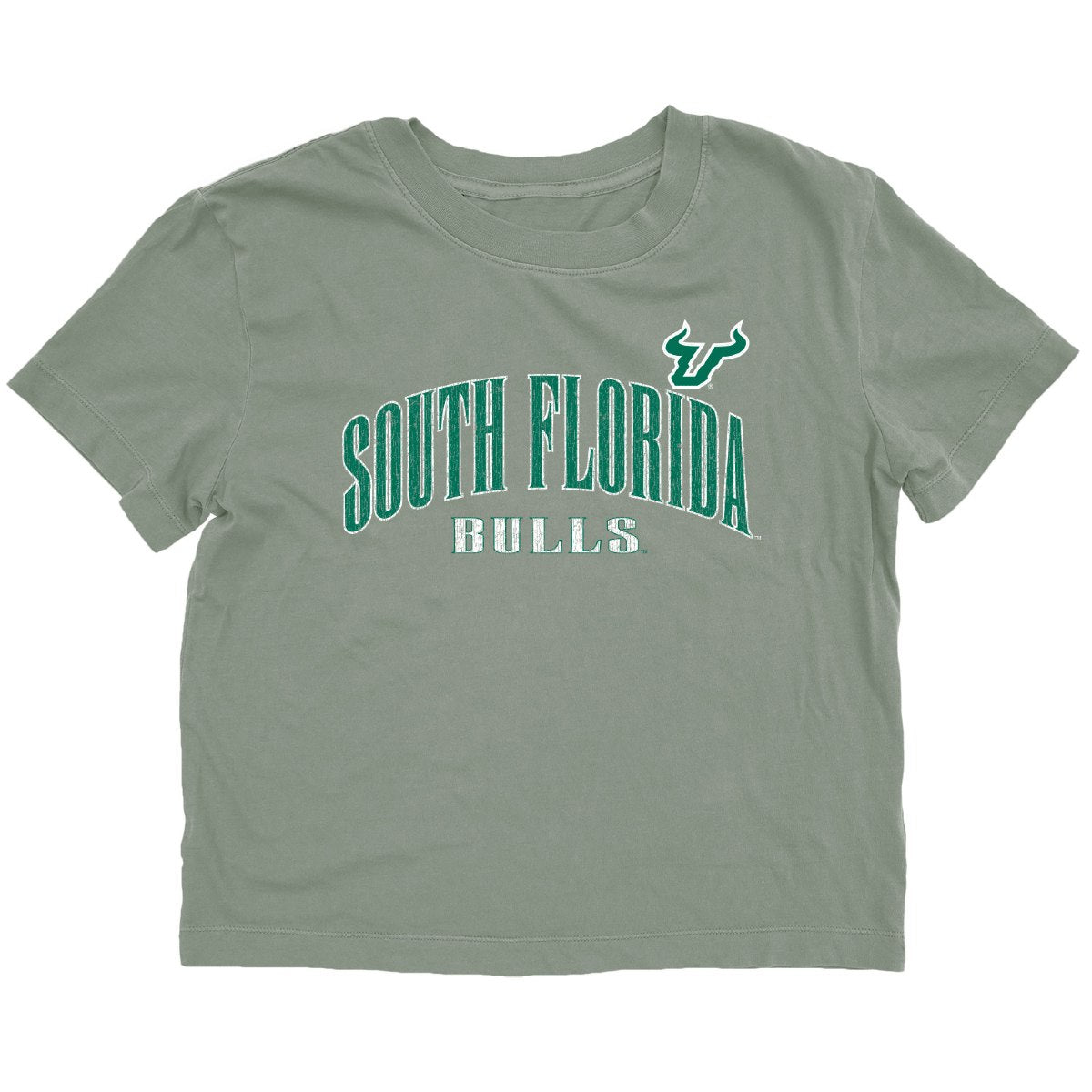 Women's USF Bulls Blue84 Dyed Tee