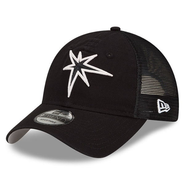 Tampa Bay Rays New Era BLACK 2022 Batting Practice 9TWENTY Adjustable Hat
