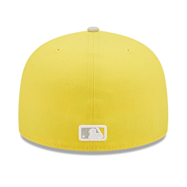 Tampa Bay Rays New Era Two-Tone Yellow 59FIFTY Fitted Hat