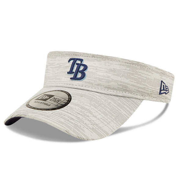 Tampa Bay Rays GREY New Era Distinct Adjustable Visor