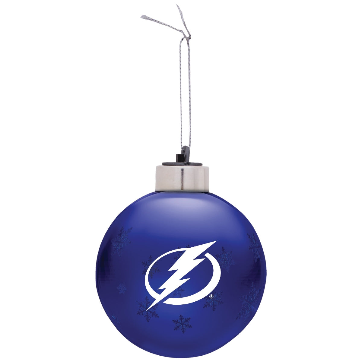 Tampa Bay Lightning Holiday Light Up Ball Ornament
