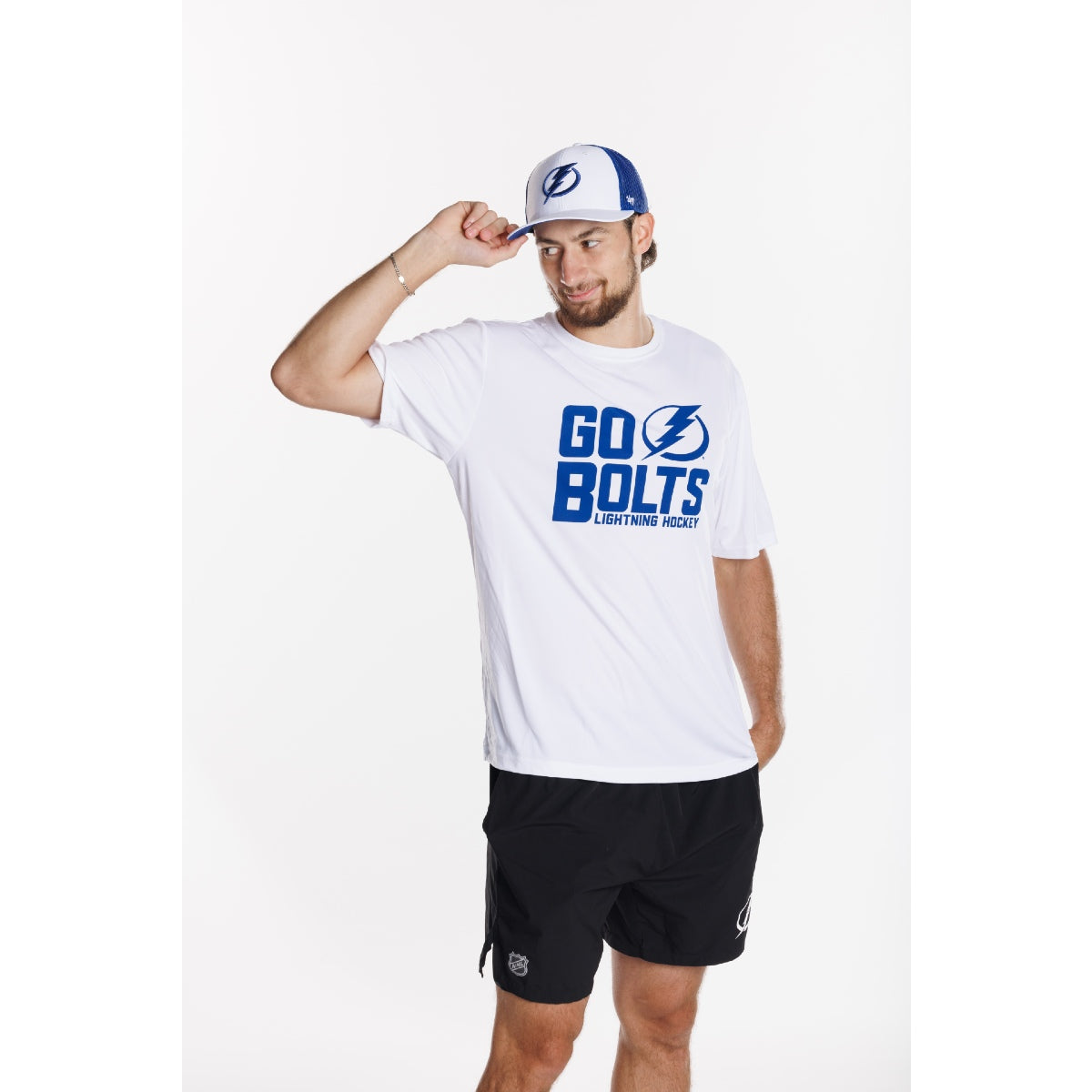 Men's Tampa Bay Lightning GO BOLTS Performance Tee