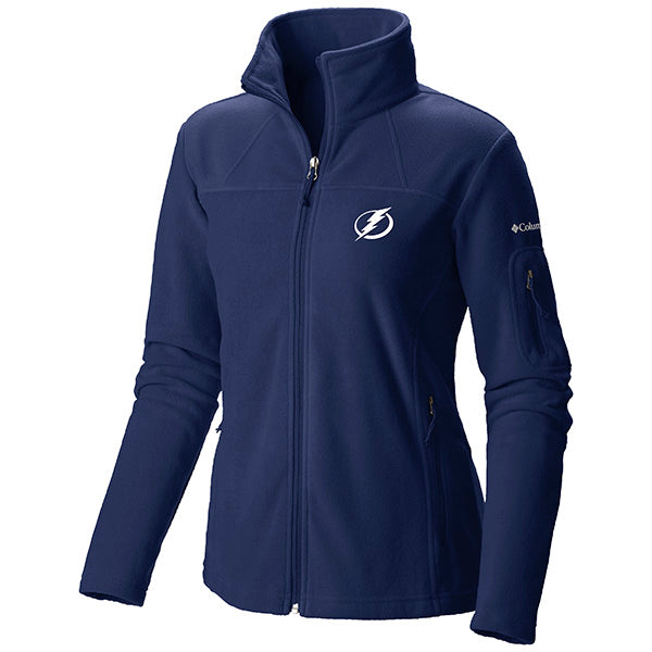 Women's Tampa Bay Lightning Columbia Navy Give & Go Full-Zip Fleece Jacket (XS + S ONLY)