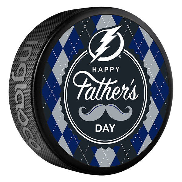 Tampa Bay Lightning Father's Day Puck