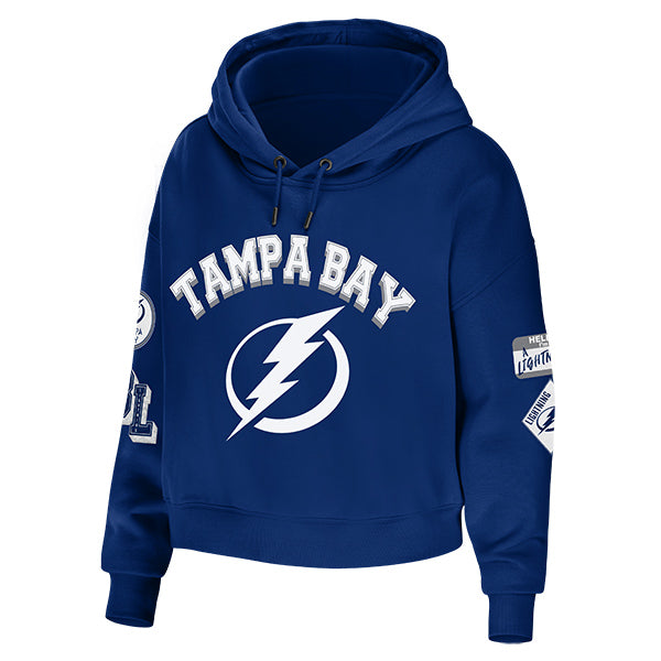 Tampa Bay Lightning Cropped Zip-up Sweatshirt 