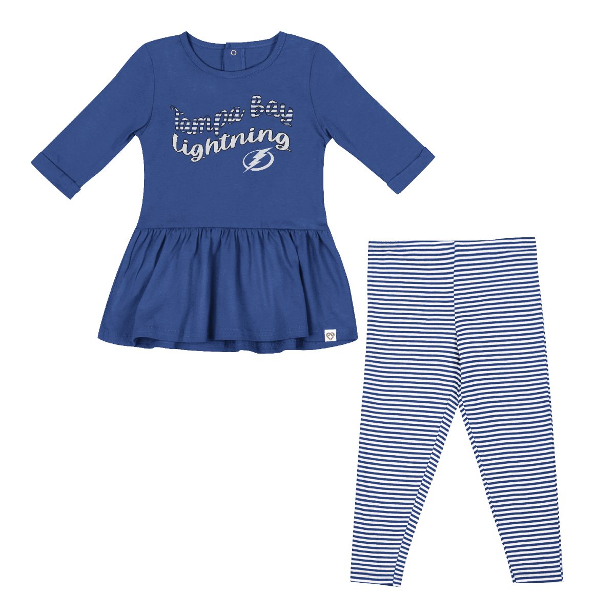 Toddler Girls Tampa Bay Lightning Tee and Leggings Set