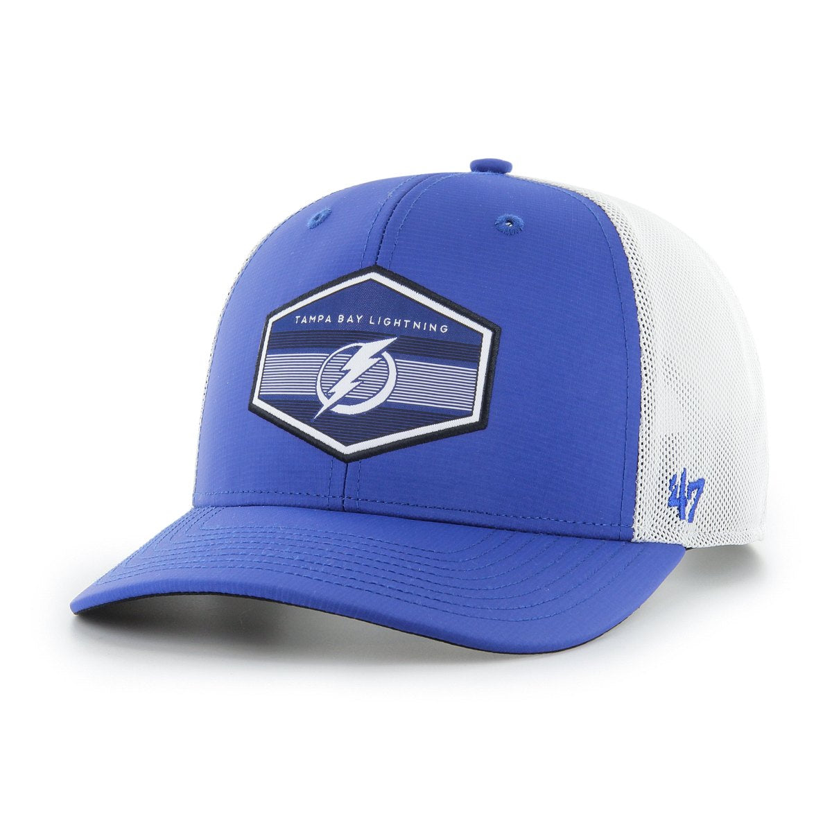 Tampa Bay Lightning '47 Burgess Adjustable Mesh Trucker Hat