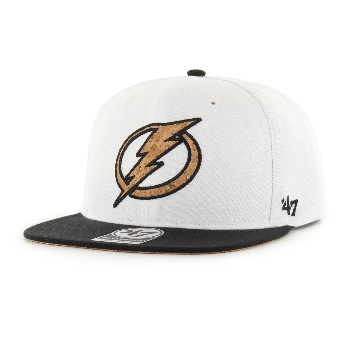 Tampa Bay Lightning '47 Corkscrew Captain Adjustable Hat
