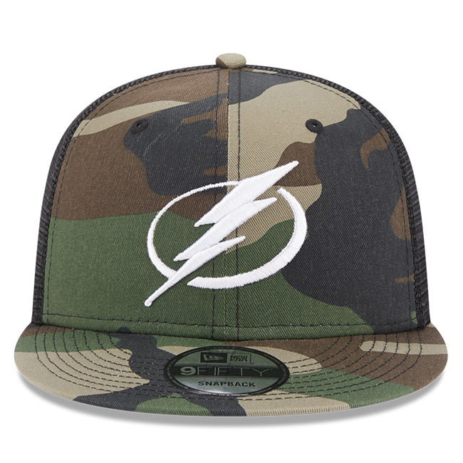 Tampa Bay Lightning New Era 9Fifty Camo Trucker Snapback Hat
