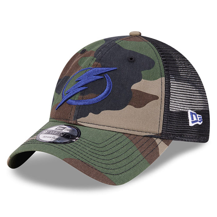 Tampa Bay Lightning New Era 9Twenty Camo Adjustable Trucker Hat