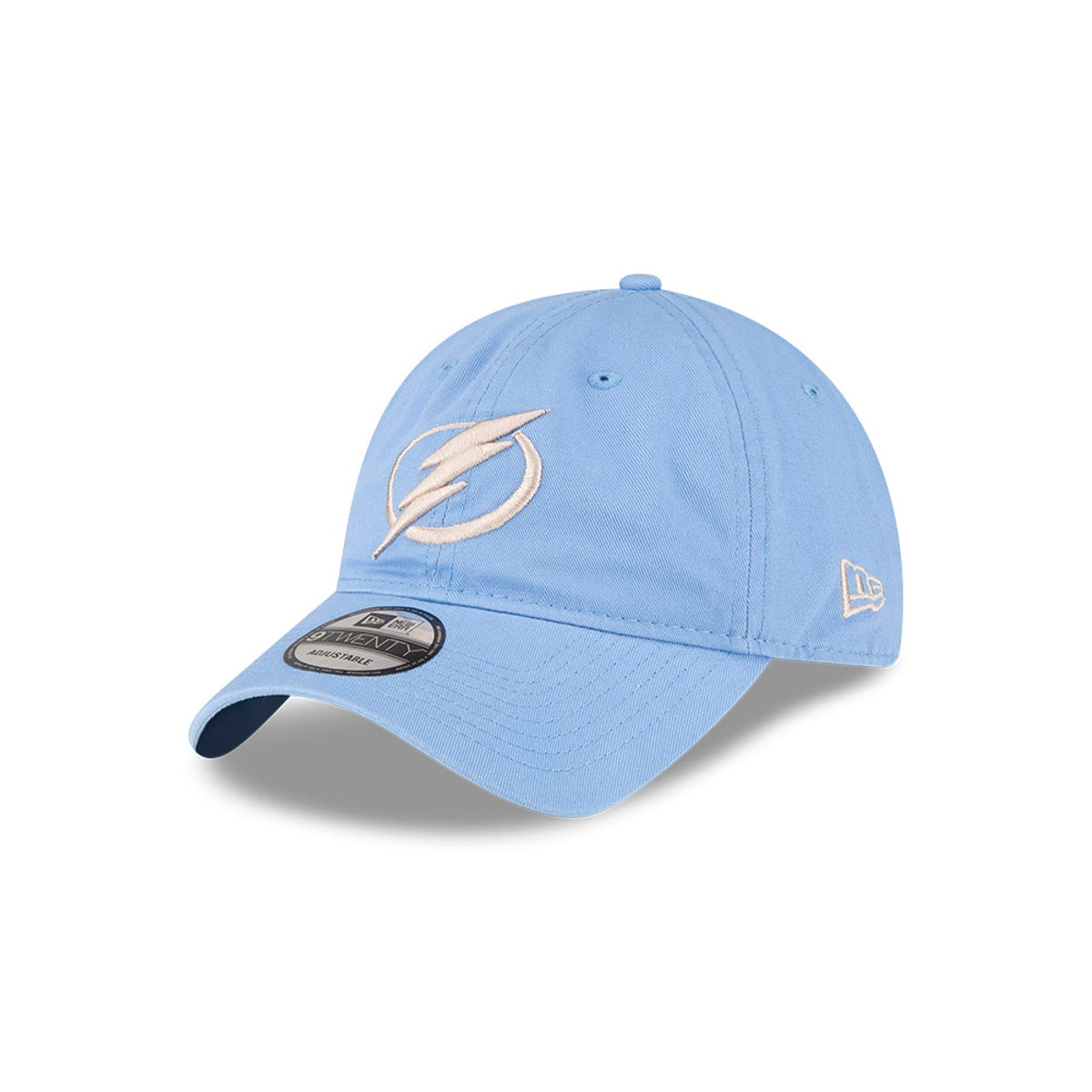 Tampa Bay Lightning New Era 9Twenty Adjustable Sky Blue with Tonal Logo Hat