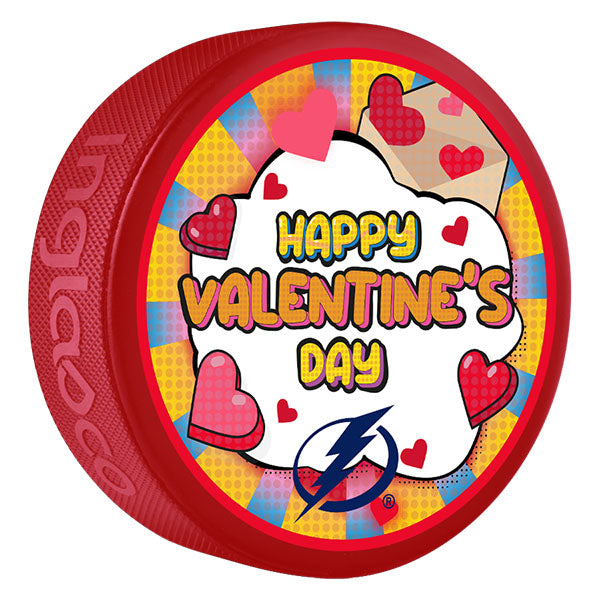 Tampa Bay Lightning Limited Edition Valentine's Day Puck