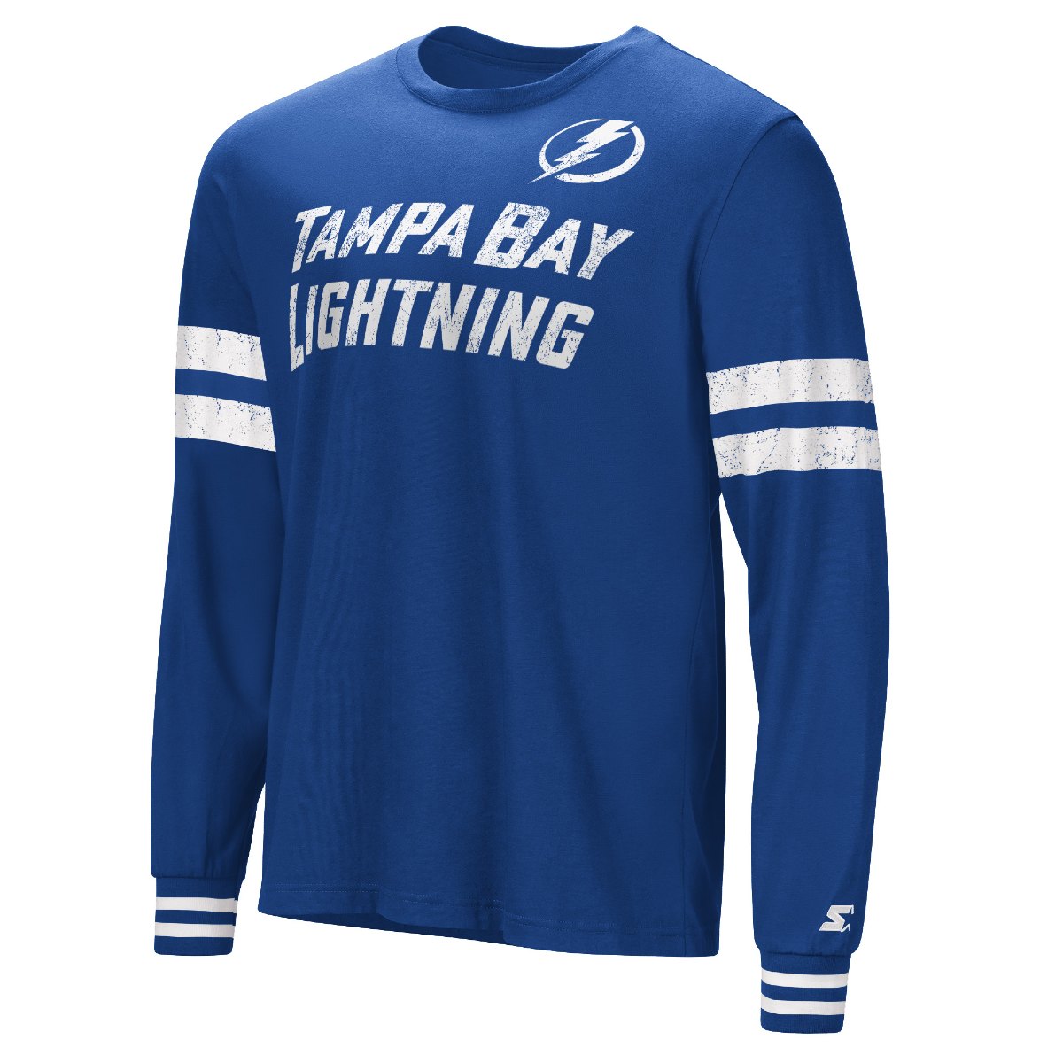 Men's Tampa Bay Lightning Starter Runner Long Sleeve Tee