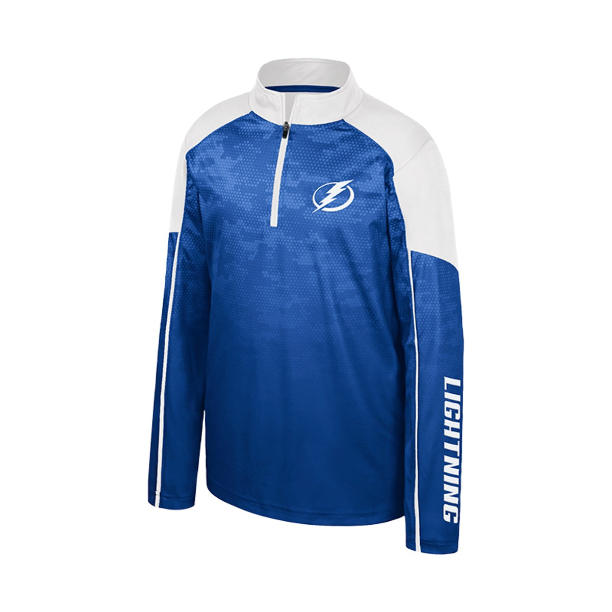 Youth Boy's Tampa Bay Lightning Colosseum Camo Sublimated 1/4 Zip Pullover