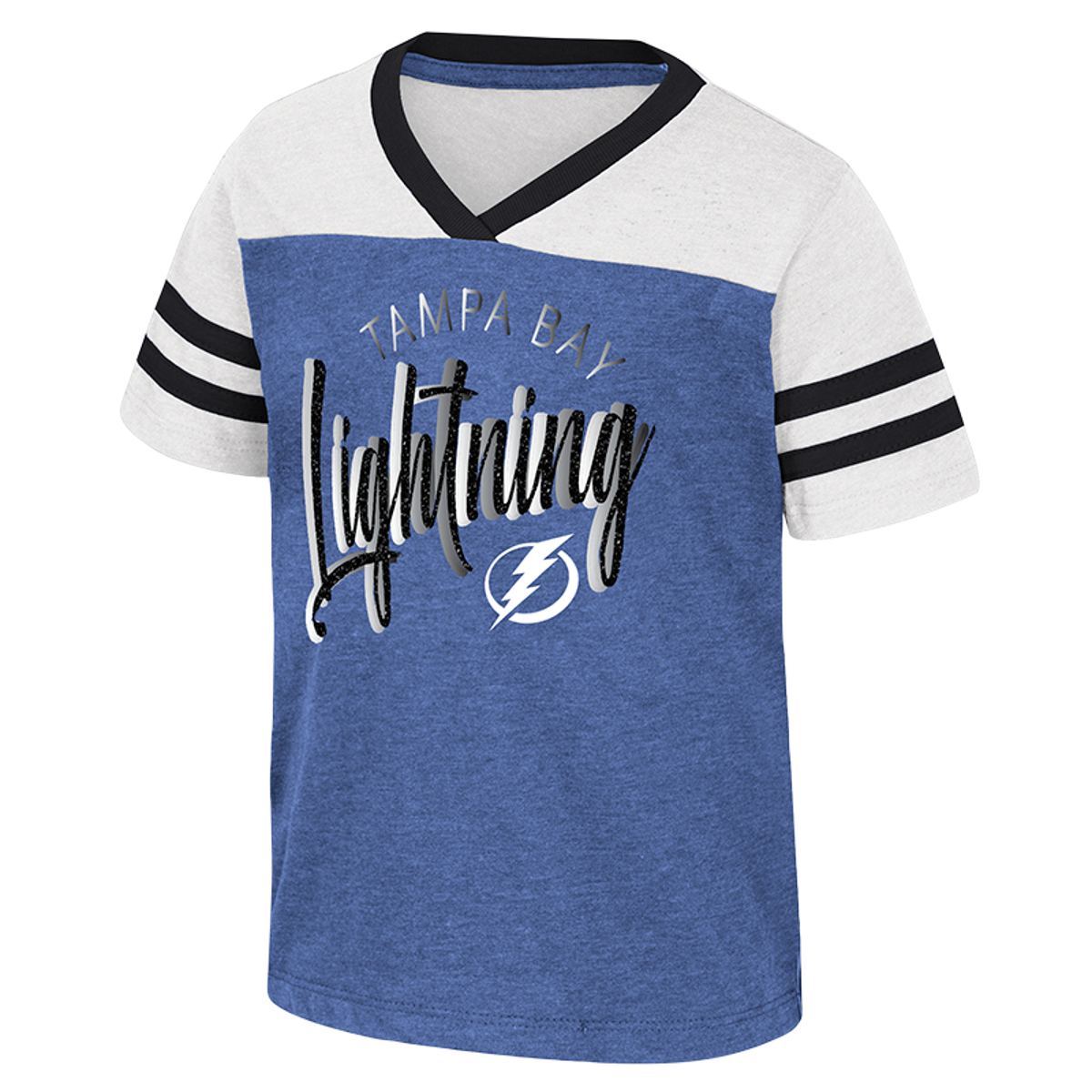 Toddler Girl's Tampa Bay Lightning Colosseum Foil Print Tee