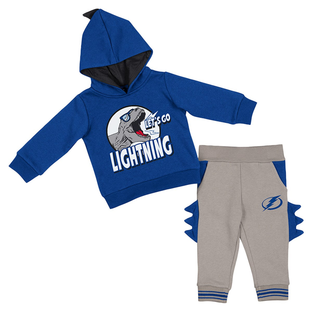 Infant Tampa Bay Lightning Colosseum Dino Pullover and Pant Set