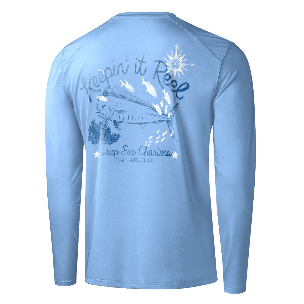 Men's Tampa Bay Lightning Margaritaville Keepin It Reel Long Sleeve Rashguard