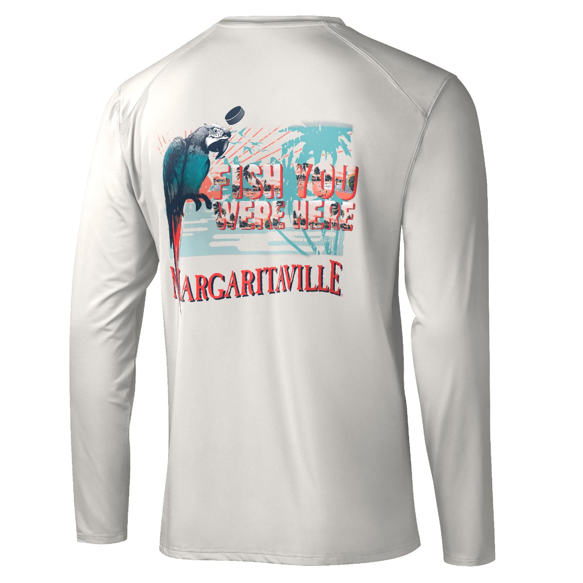 Men's Tampa Bay Lightning Margaritaville Fish You Were Here Long Sleeve Rashguard
