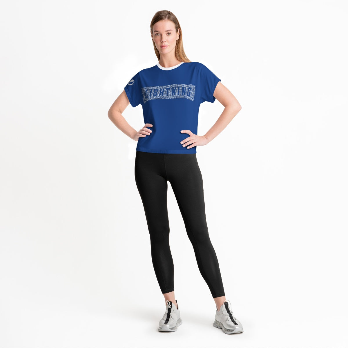 Women's Tampa Bay Lightning DKNY Rhinstone Panel Tee