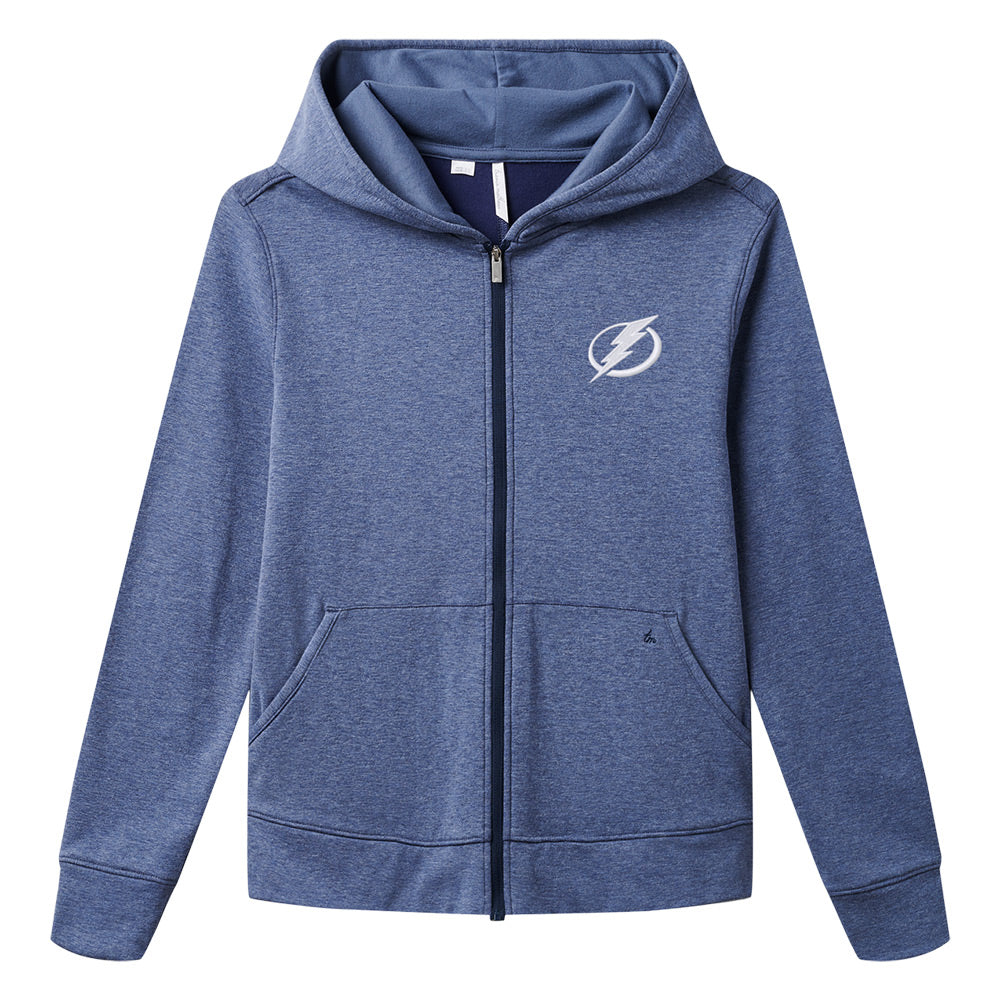 Women's Tampa Bay Lightning TravisMathew Full-Zip Cloud Hoodie