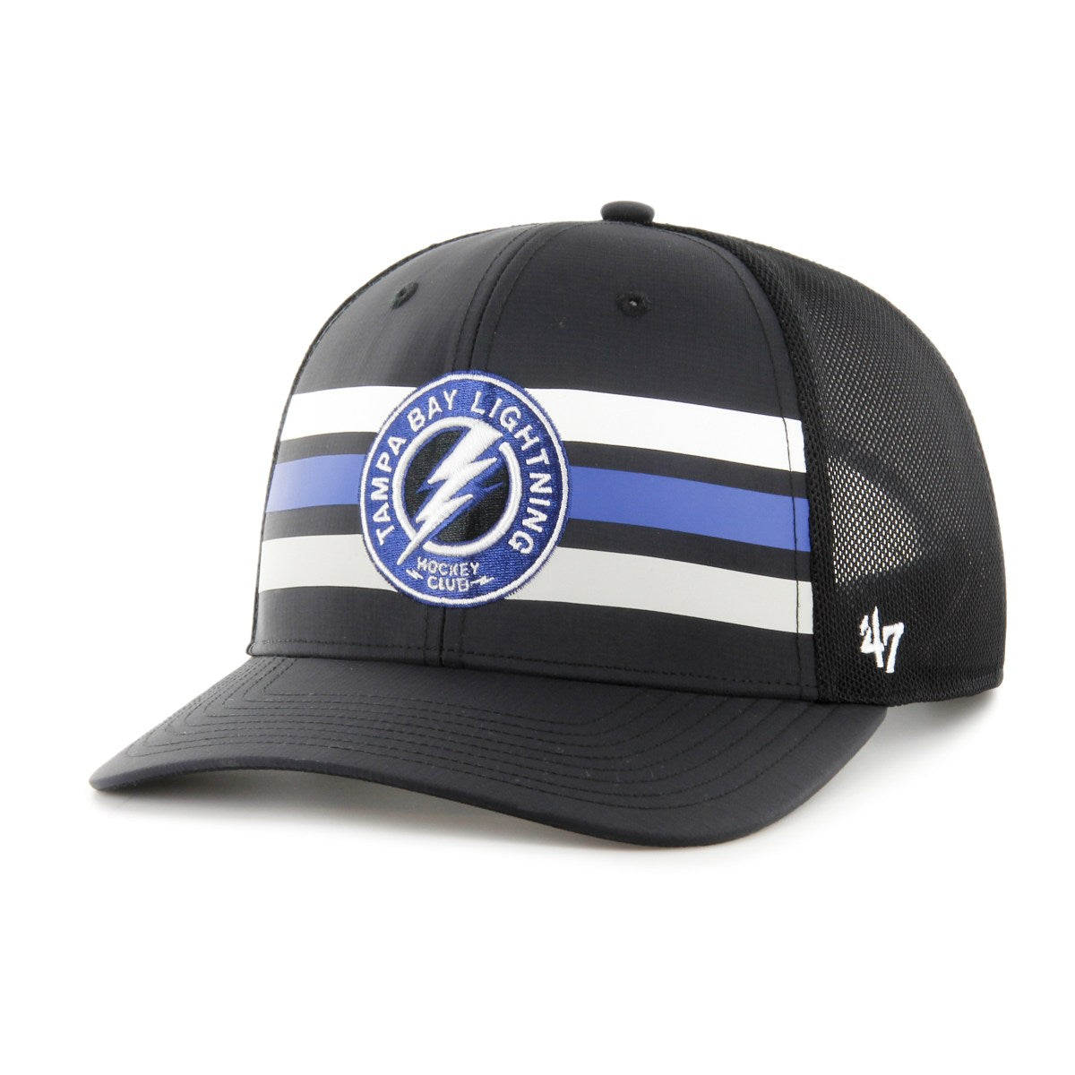 Tampa Bay Lightning '47 Third Jersey Adjustable Front Stripe Trucker Hat